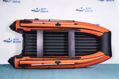 Лодка ПВХ Kitt Boats 370 НДНД фальшборт моторная